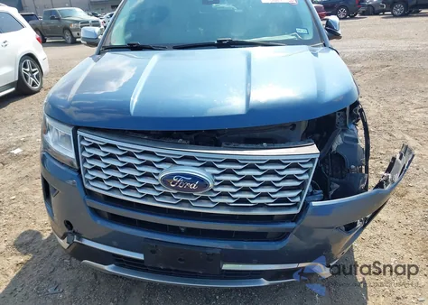 2018 Ford Explorer Platinum from USA, damaged, VIN 1FM5K8HT4JGA55763